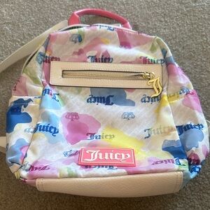 Juicy Couture Pastel Logo Backpack